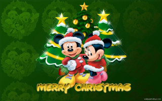 Mickey minnie mouse christmas wallpaper 2 - merry free wallpaper