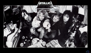 People guitar microphone table band - metal free wallpaper