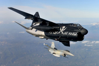 Fighter jet mountain range sky 5 - fletcher martin free wallpaper