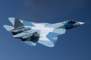 Fighter jet blue sky white 3 - a white star free wallpaper