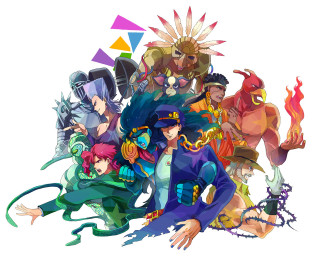 Anime characters white background group - neofauvism free wallpaper for desktop