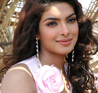 Woman flower hair pink dress - a pink dress free wallpaper for tablet