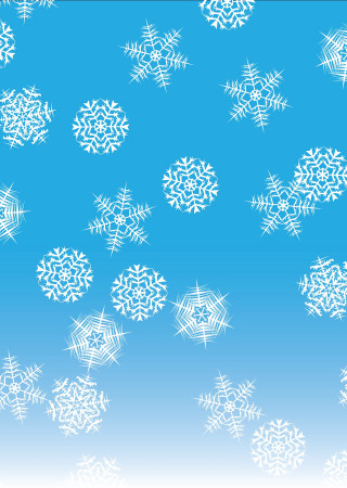 Blue background snowflakes sky snowflakes - free christmas wallpaper for mobile