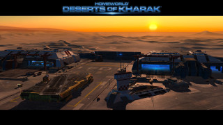 Desert sunset sky vehicles background - daryush shokof free wallpaper