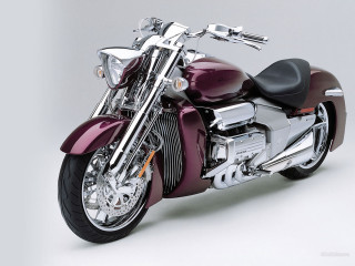 Maroon motorcycle photorealism chrome gradient - a black seat free wallpaper