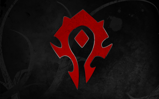 Red black logo dark background 2 - arent arentsz free wallpaper