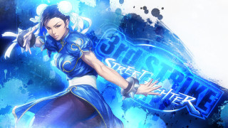 Woman blue outfit sword blue - artgerm free wallpaper