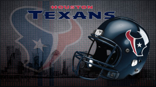 Houston football helmet logo skyline - realism free wallpaper