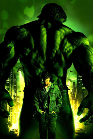 Man hulk poster city background - a city in the background free wallpaper for mobile