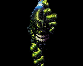 Green monster shock art bill 2 - a green monster free wallpaper