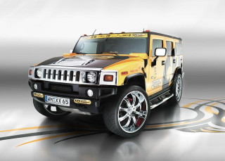 Hummer truck studio photo white - unreal free wallpaper