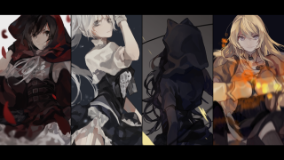 Anime characters outfits hair colors 3 - dark color free wallpaper