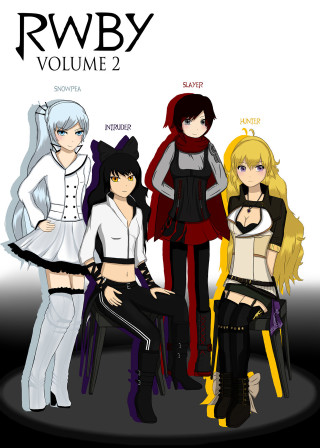 Anime girls rwby volume 2 - anime style free wallpaper