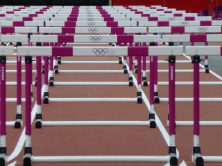 White pink chairs olympic rings - olympic free wallpaper