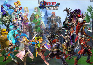 Hyrule warriors characters swords armor - sword and armor free wallpaper