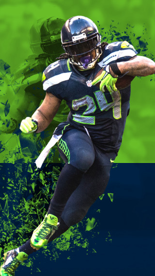 Football player green blue uniform - cedric seaut free wallpaper for mobile