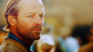 Bearded man leather jacket serious - the side with free wallpaper