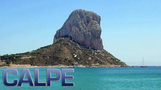 Calpe large rock water boat - water free wallpaper for desktop