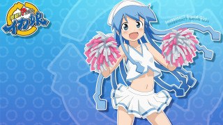Girl white outfit blue hair - cicely free wallpaper