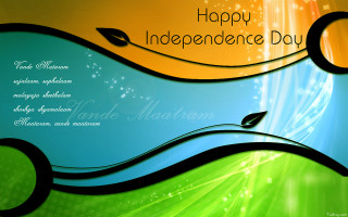 Colorful background leaf happy independence - processed free wallpaper for desktop