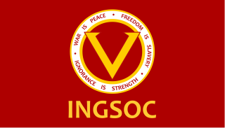 Red yellow flag ingsoc gold - flag free wallpaper