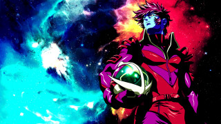 Man space suit holding ball - a man in a space suit holding free wallpaper