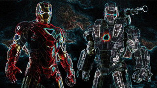 Iron man suits artistic photo - artistic free wallpaper