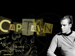 Man white shirt cellphone captain - international typographic style free wallpaper for desktop