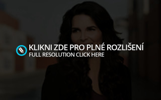 Woman long hair black jacket 19 - smiling free wallpaper