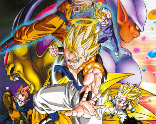 Dragon ball characters cartoon dragon - a group of dragon ball characters free wallpaper