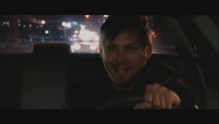 Man driving car dark room - movie scene free wallpaper