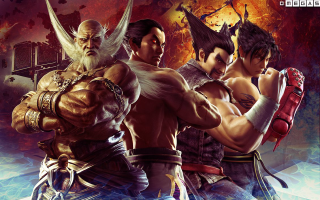 Men fire demon background group - a demon free wallpaper