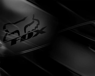 Black white fox logo car - rtx free wallpaper