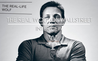 Man looking up crossed hands - front of him free wallpaper