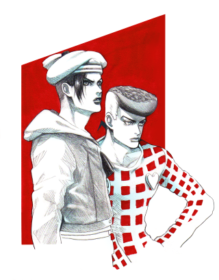 Sailor hats checkered shirts two - two man free wallpaper for mobile