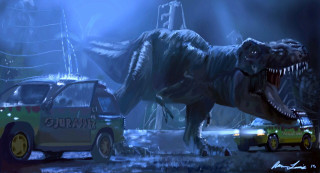 Dinosaur car dark light head - a dinosaur free wallpaper