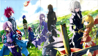 Anime characters field swords group - sword and swords free wallpaper