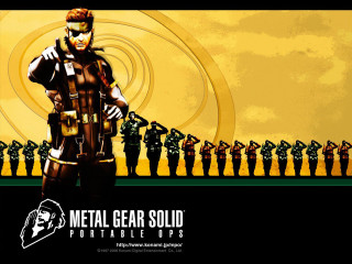 Man metal gear suit soldiers - hand free wallpaper