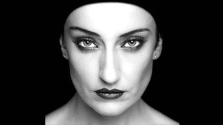 Woman black lip white face - apelle free wallpaper