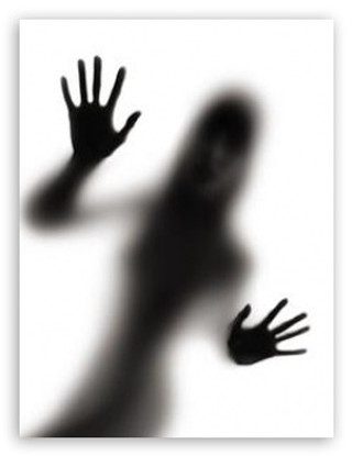 Shadow hand reaching camera air - free halloween wallpaper for mobile