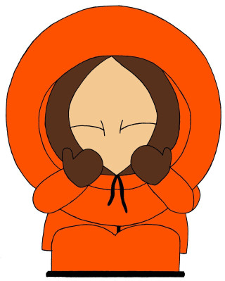 Cartoon character hoodie frown face - a hoodie free wallpaper for mobile