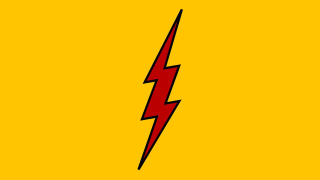 Red yellow lightning bolt yellow - lightning bolt free wallpaper