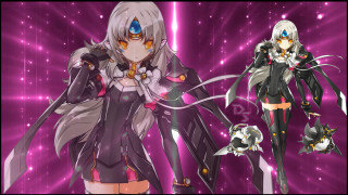 Anime characters purple background stars 2 - effect free wallpaper for desktop