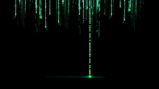 Green screen numbers light middle - a green screen free wallpaper