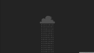 Black white cloud ascii girls - a white cloud free wallpaper