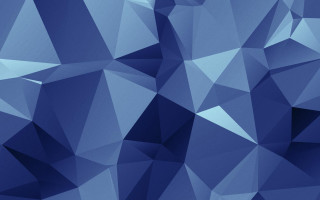 Blue abstract low poly blurred 4 - bottom free wallpaper
