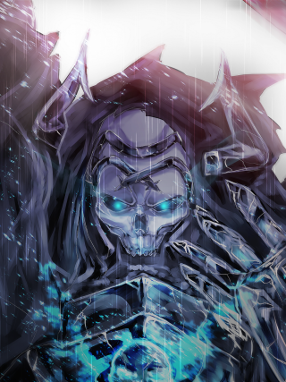 Demonic man sword skull red - a demonic looking man free wallpaper