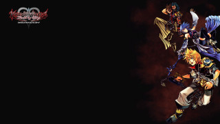 Anime characters dark wings back - their back free wallpaper for desktop