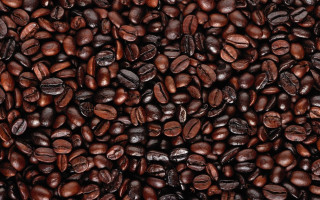 Coffee beans pile top abundance - a square shape free wallpaper