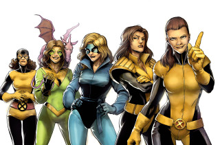 Superhero group yellow black bodysuits - andrew robinson free wallpaper
